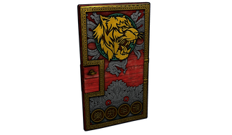 Gold Lunar Tiger Door