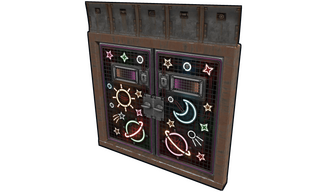 Outer Planets Armored Double Door