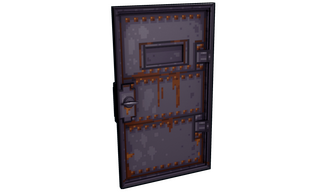 Pixel Armored Door