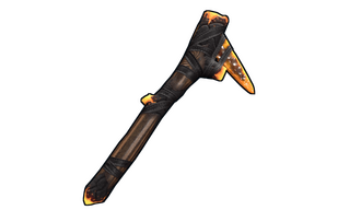 Ancient Amber Stone Pick Axe