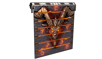 Molten Visage Garage Door