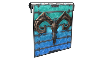 Glacial Visage Garage Door
