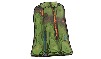 Pixel Sleeping Bag
