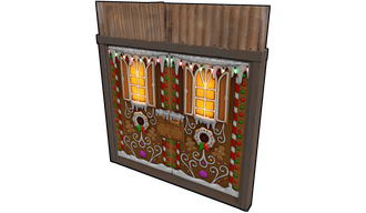 Gingerbread Double Door