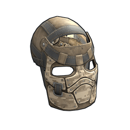 Desert Raiders Facemask Rust skin