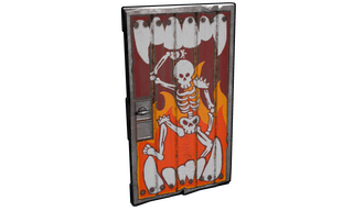 Brothers of Fire Wooden Door