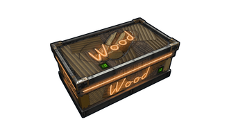 Neon Wood Storage