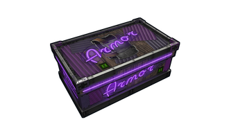 Neon Armor Storage
