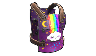 Rainbow Pony Chest Plate
