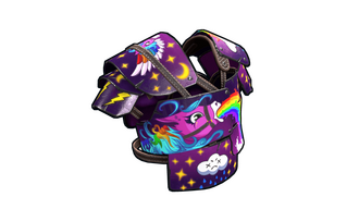 Rainbow Pony Vest