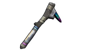 Shimmering Stone Pick Axe