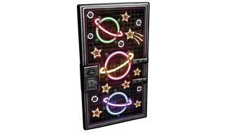 Outer Planets Metal Door