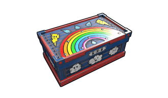 Weather Large Wood Box