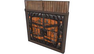 Pumpkin Jail Double Door