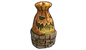 Jack-o'-lantern Furnace