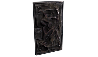 Melted Blast Door