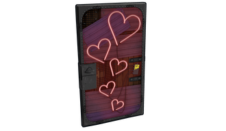 Lovers Sheet Metal Door