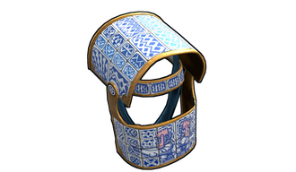 Porcelain Helmet