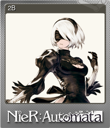 2B NieR 金属カード 2B NieR 金属カード 【公式通販】