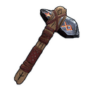 Ancient Runic Stone Hatchet - Rust - Skinport