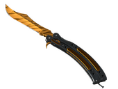 Faca Butterfly ★ StatTrak™ | Tiger Tooth (Original de Fábrica ...