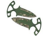 Тычковые ножи - Пиксельный камуфляж «Лес» - 168x120
