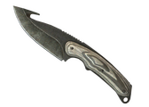 Нож с лезвием-крюком - Черный глянец - 160x114
