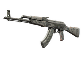 AK-47 - Смешанный серый камуфляж - 168x120