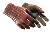 Водительские перчатки - Багряный узор - 160x114