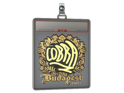 Sticker Slab | cobra (Gold) | Budapest 2025 - Steam Community Market