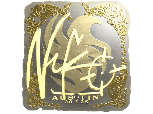 Sticker | NiKo (Gold) | Austin 2025 - Steam Community Market