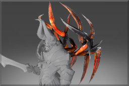 Corrupted Scorching Wings of Incantation — Rare Back for Doom