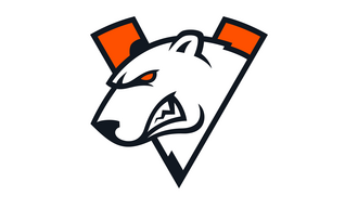 Gold Virtus.pro Team Sticker - TI 2023