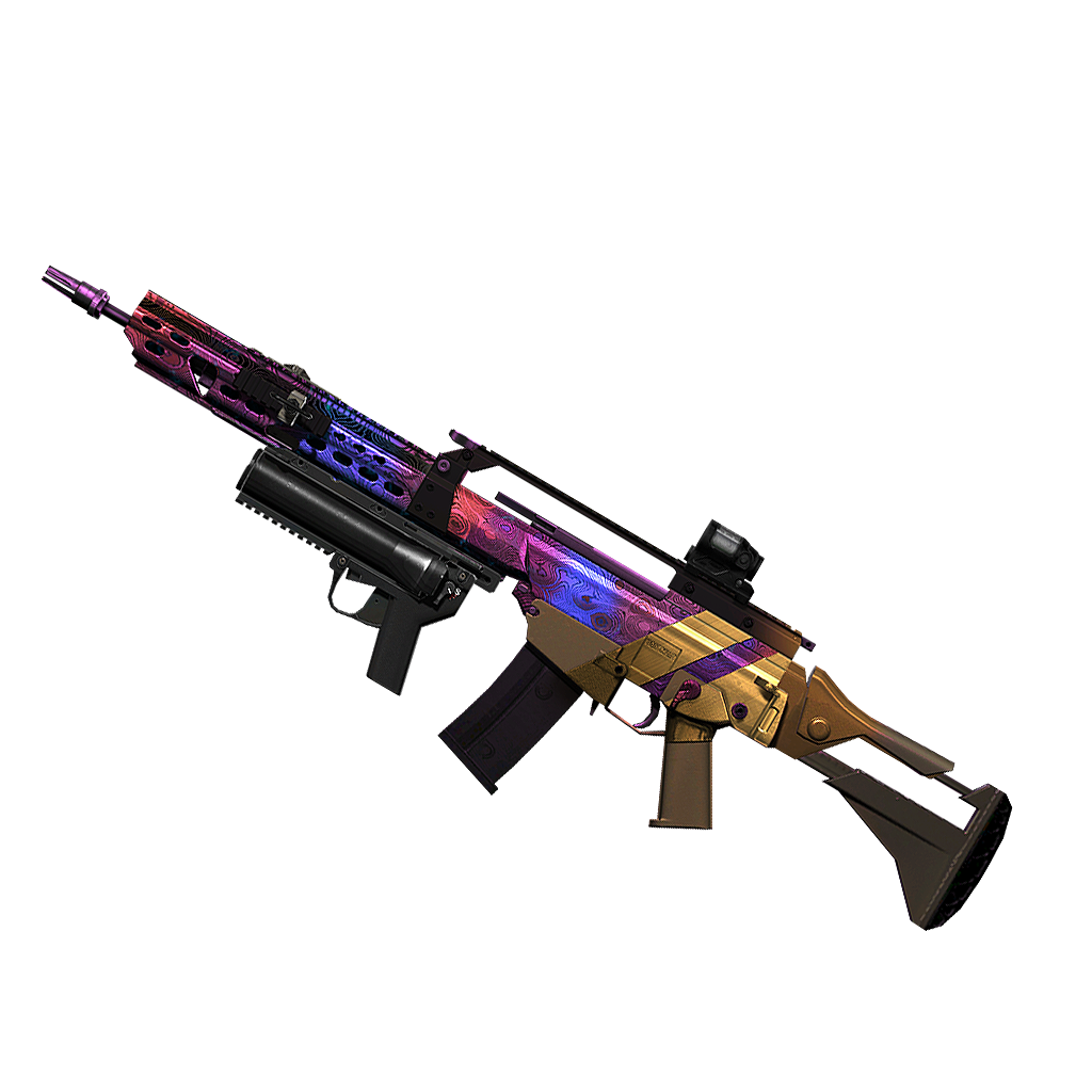 G36 GL DAMASCUS GOLD RUBY - Steam Community Market